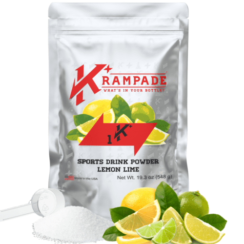 Krampade Original 1K has 1000mg potassium and 200mg sodium. Designed to prevent cramps in elderly with age-related decreases in kidney function. Cramp relief for nighttime leg cramps, charlie horses, and period cramps.
